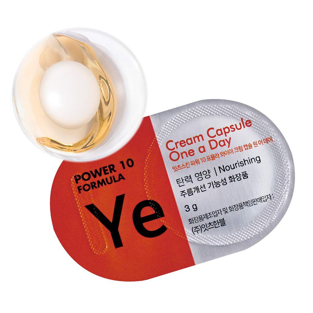 POWER 10 FORMULA Cream YE Capsule One a Day It's skin