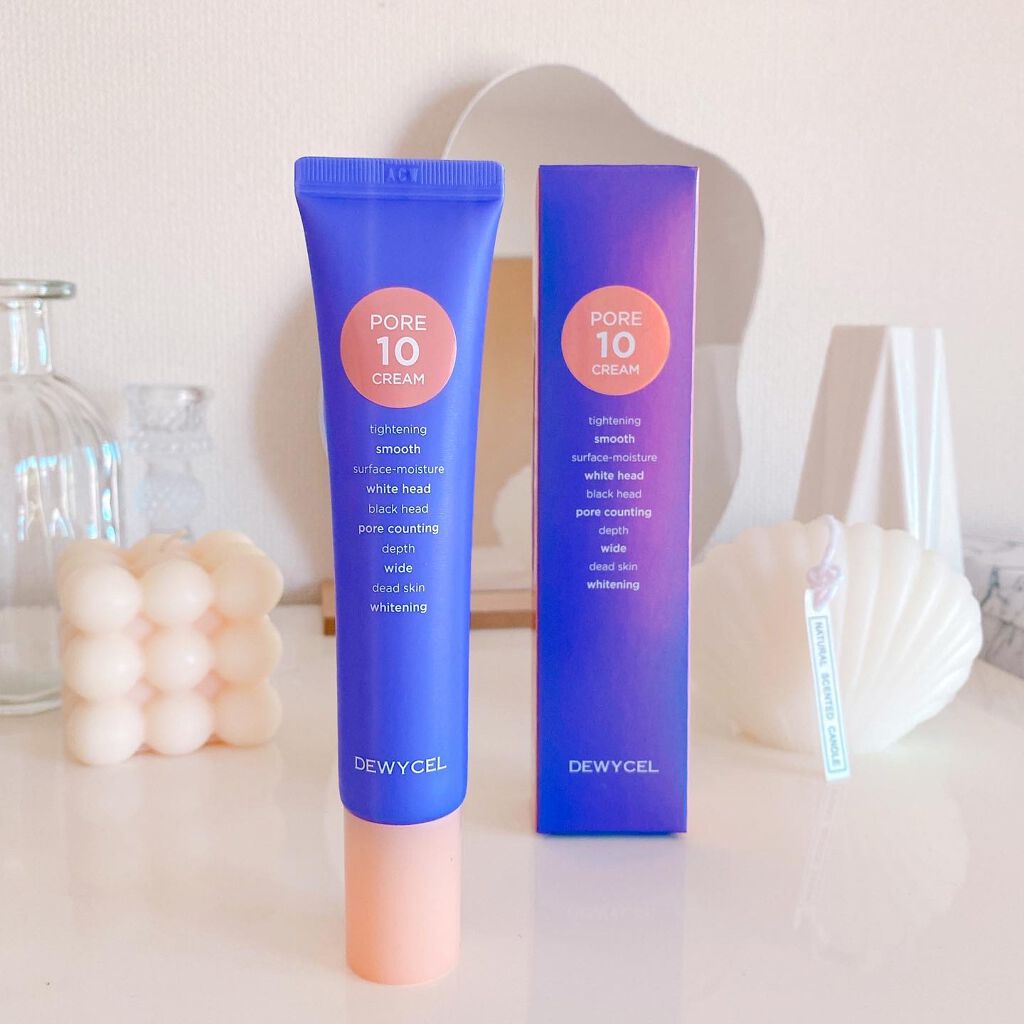 ポアーテンクリーム/DEWYCEL/化粧下地を使ったクチコミ(3枚目)