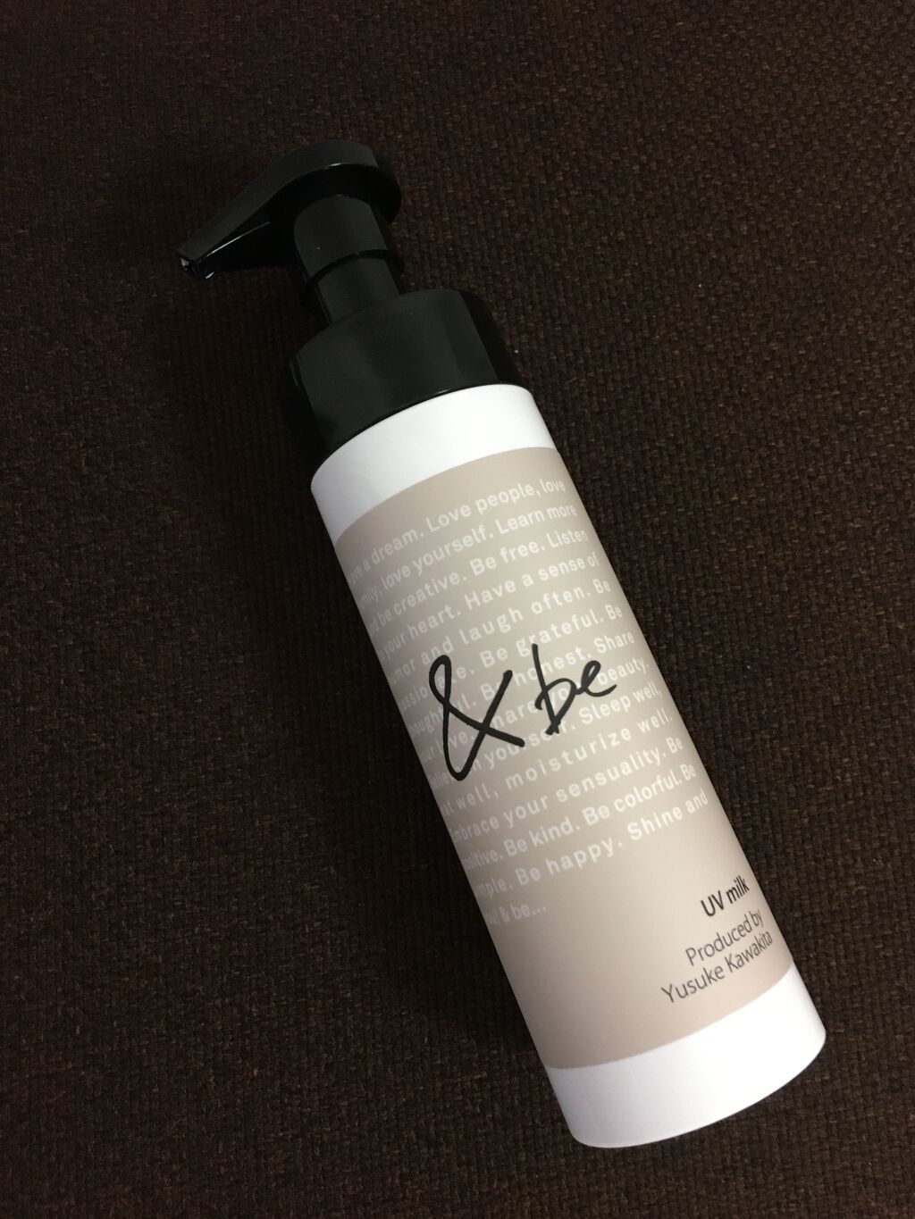 UVミルク/&be/日焼け止め・UVケアを使ったクチコミ(1枚目)