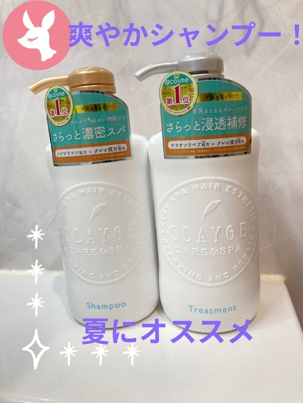 シャンプー/トリートメント SN さらさら/CLAYGE/シャンプー・コンディショナーを使ったクチコミ(1枚目)