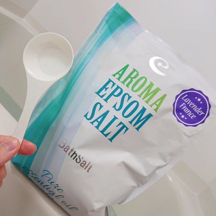 Epsom Salt (エプソムソルト) 国産(岡山県産)/EARTH CONSCIOUS (アースコンシャス)/無機塩系入浴剤を使ったクチコミ(4枚目)