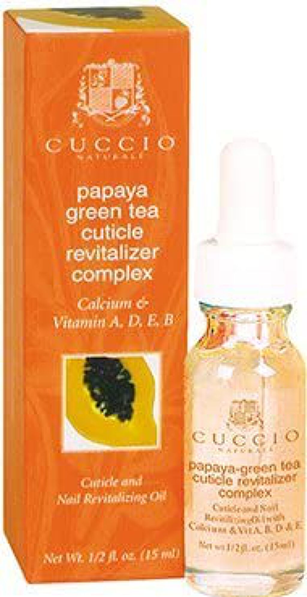 CUCCIO NATURALE クシオ キューティクルリバイタライザーコンプレックスオイル パパイヤ＆グリーンティ