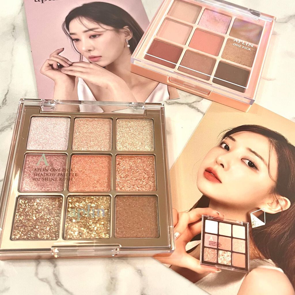 ワンピックアイシャドウパレット/APLIN/アイシャドウパレットを使ったクチコミ(10枚目)