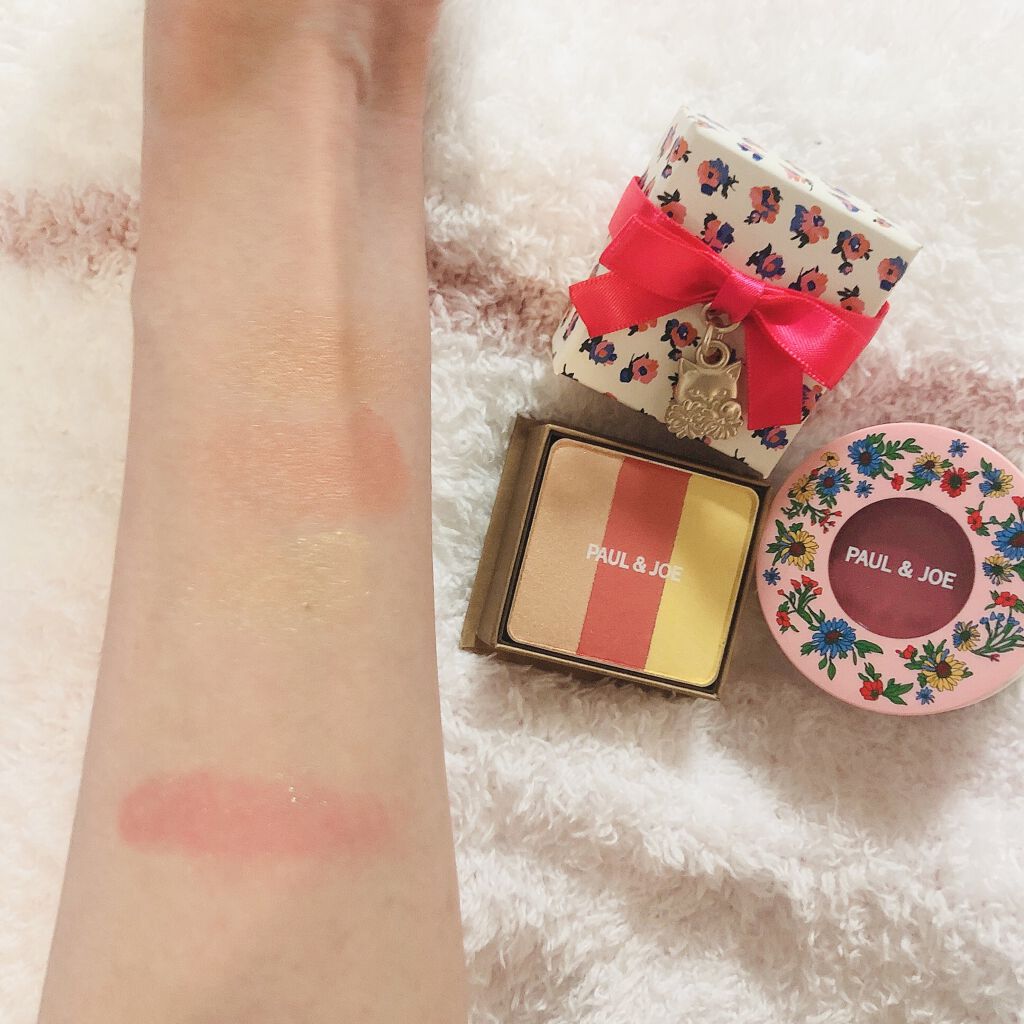 アイカラー CS(1/5限定発売) 124 マーマレード ＆ サンシャイン/PAUL & JOE BEAUTE/アイシャドウパレットを使ったクチコミ（2枚目）