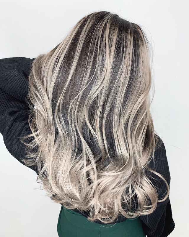 ハイトーンのバレイヤージュ