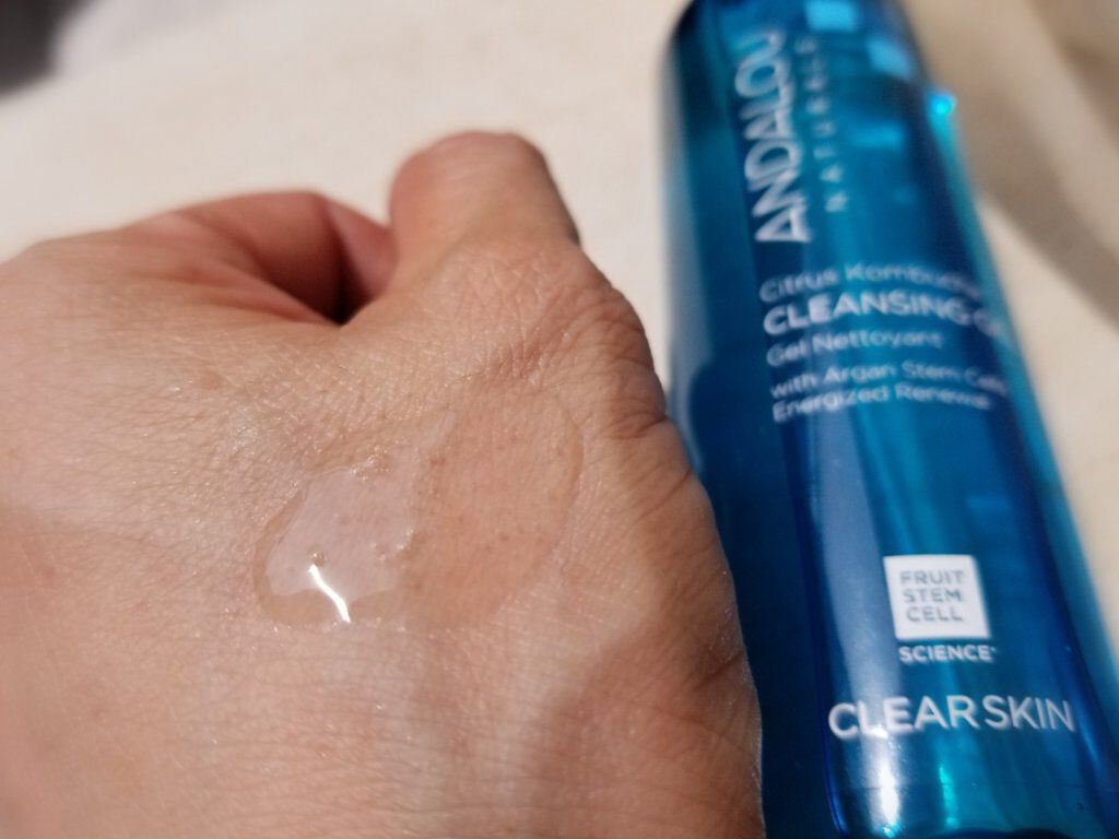 Citrus Kombucha CLEANSING GEL/Andalou Naturals/クレンジングジェルを使ったクチコミ（3枚目）