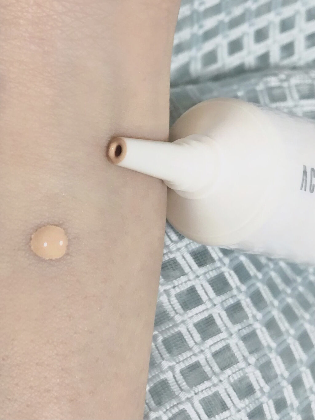 ACSEINE スキンカラーコントロールのクチコミ「❤︎ACSEINE
スキンカラーコントロール
(部分用ファンデーション)
02 明るめ　10g.....」（3枚目）