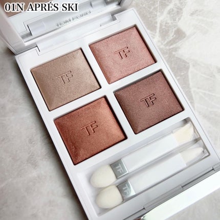 ソレイユ アイ カラー クォード/TOM FORD BEAUTY/アイシャドウパレットを使ったクチコミ(3枚目)