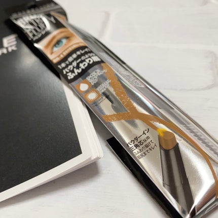 ファッションブロウ パウダーインペンシル N/MAYBELLINE NEW YORK/アイブロウペンシルを使ったクチコミ(1枚目)