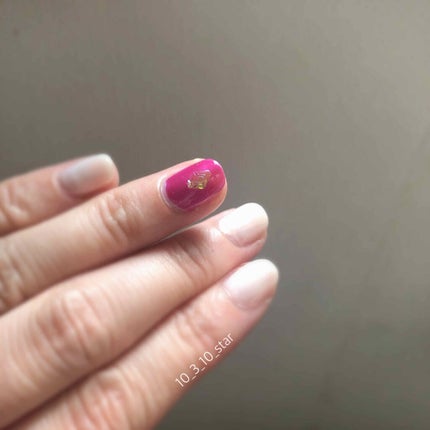 グロッシーコート/スキューズミー/オールインワンネイルを使ったクチコミ(2枚目)