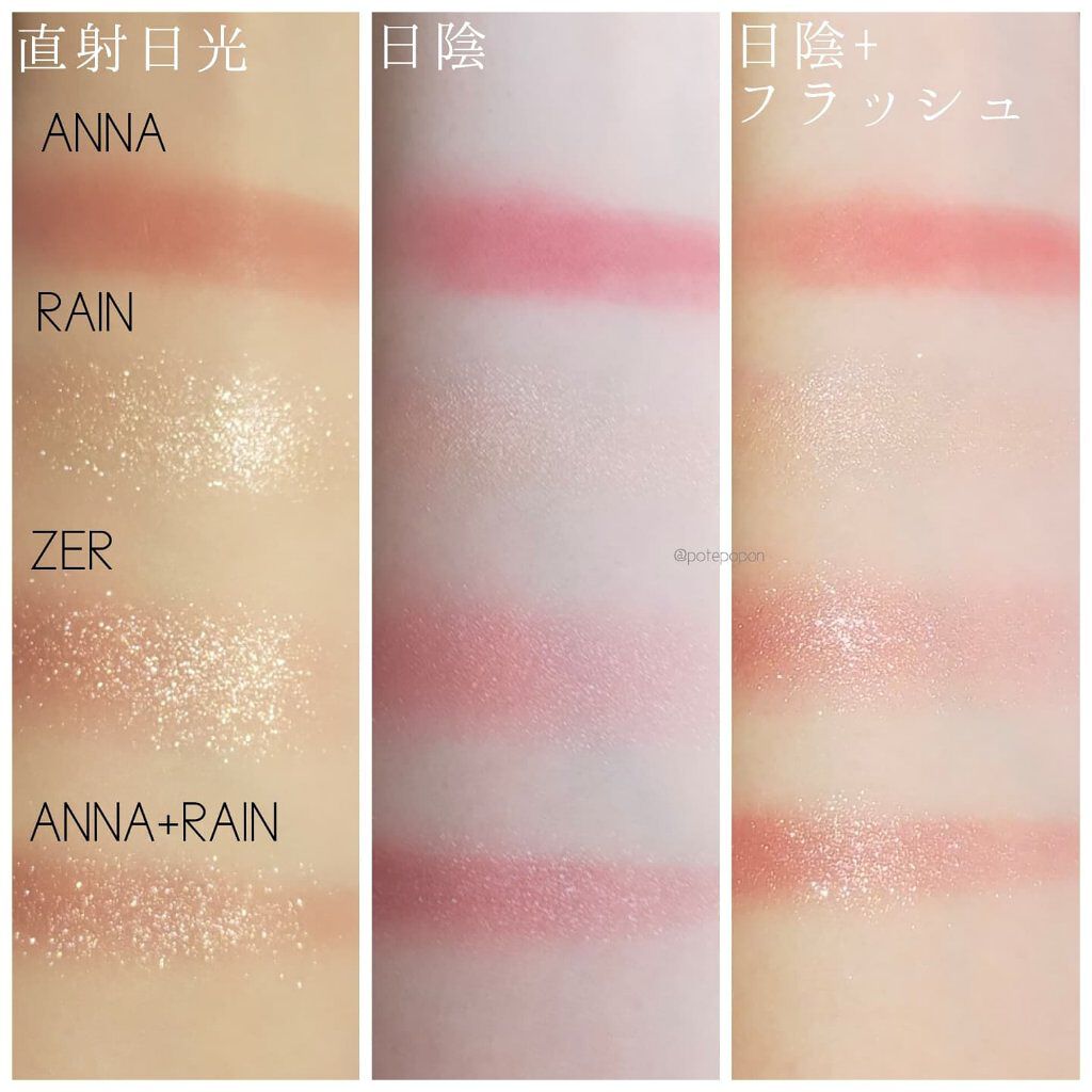 ジャストアイシャドウ 13 RAIN/Laka/単色アイシャドウを使ったクチコミ（3枚目）