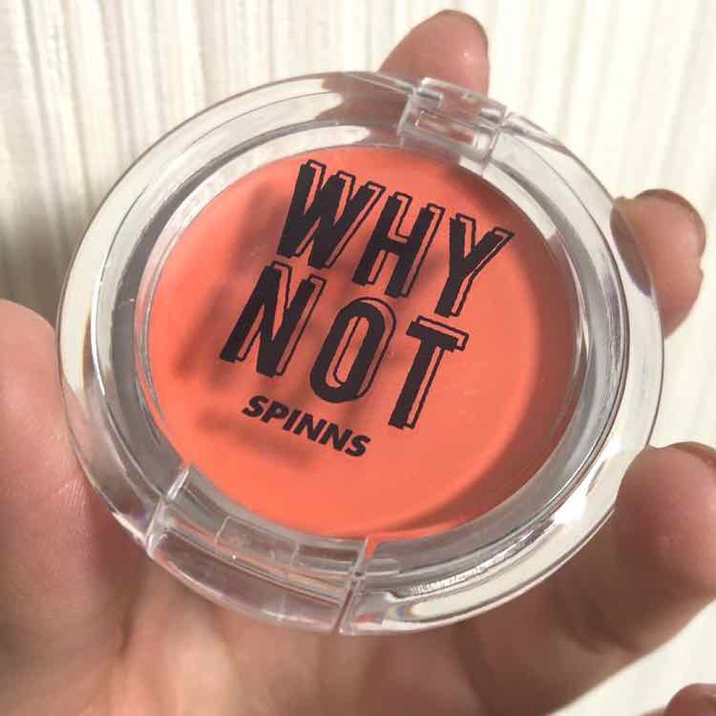 WHY NOT SPINNS クリームチーク/DAISO/ジェル・クリームチークを使ったクチコミ(1枚目)