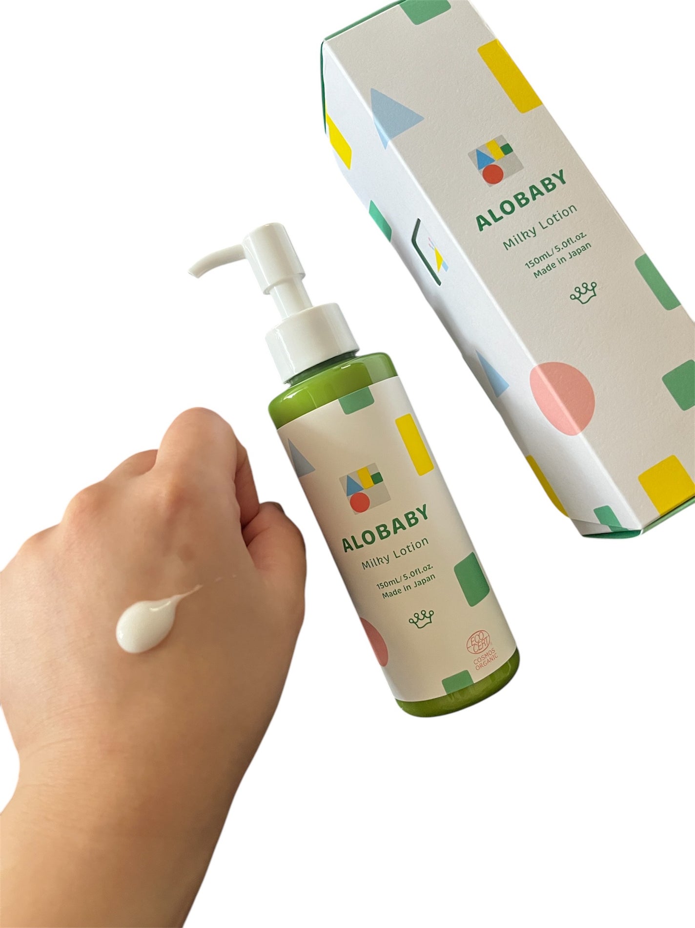 ミルクローション/ALOBABY/ボディミルクを使ったクチコミ(3枚目)