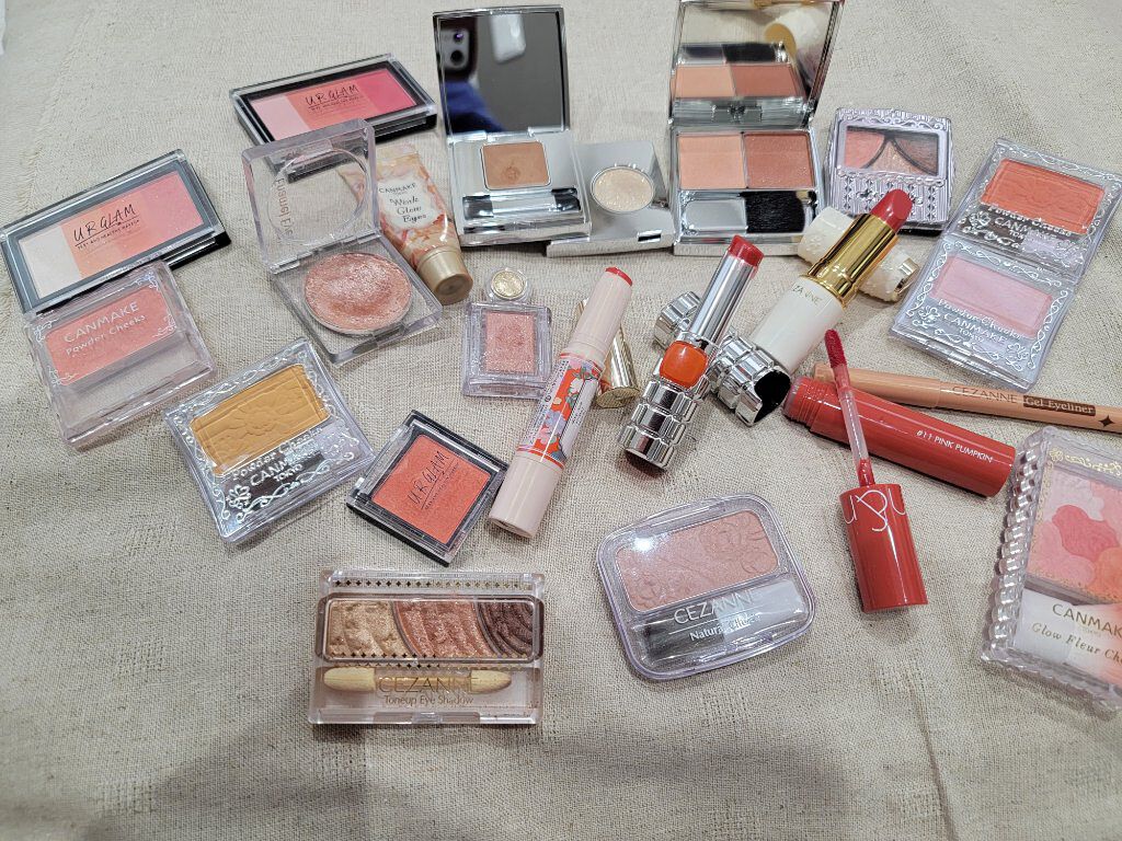 UR GLAM　GRADATION CHEEK/U R GLAM/パウダーチークを使ったクチコミ（1枚目）