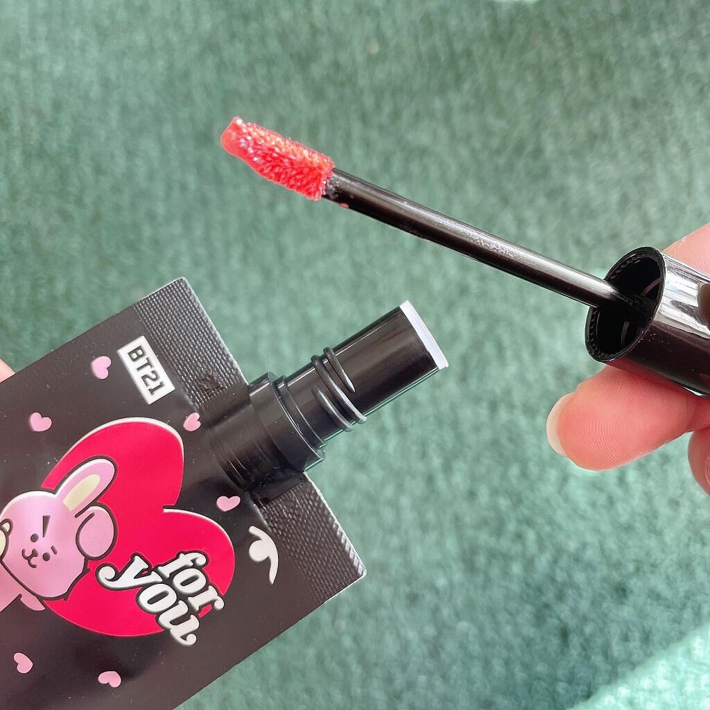 リキッド アイ グリッター/stimmung/グリッターを使ったクチコミ（2枚目）