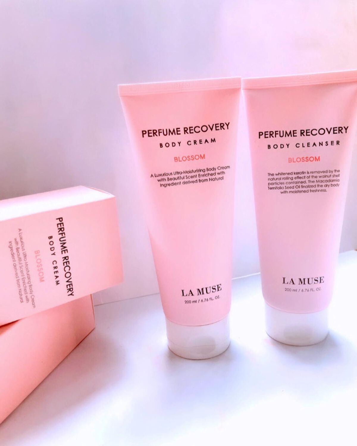 パフュームリカバリーボディクレンザーブロッサム/ラミューズ/ボディソープを使ったクチコミ(4枚目)