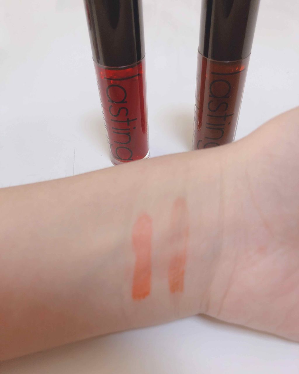 ラスティングジェルティント/A’pieu/リップティントを使ったクチコミ(3枚目)