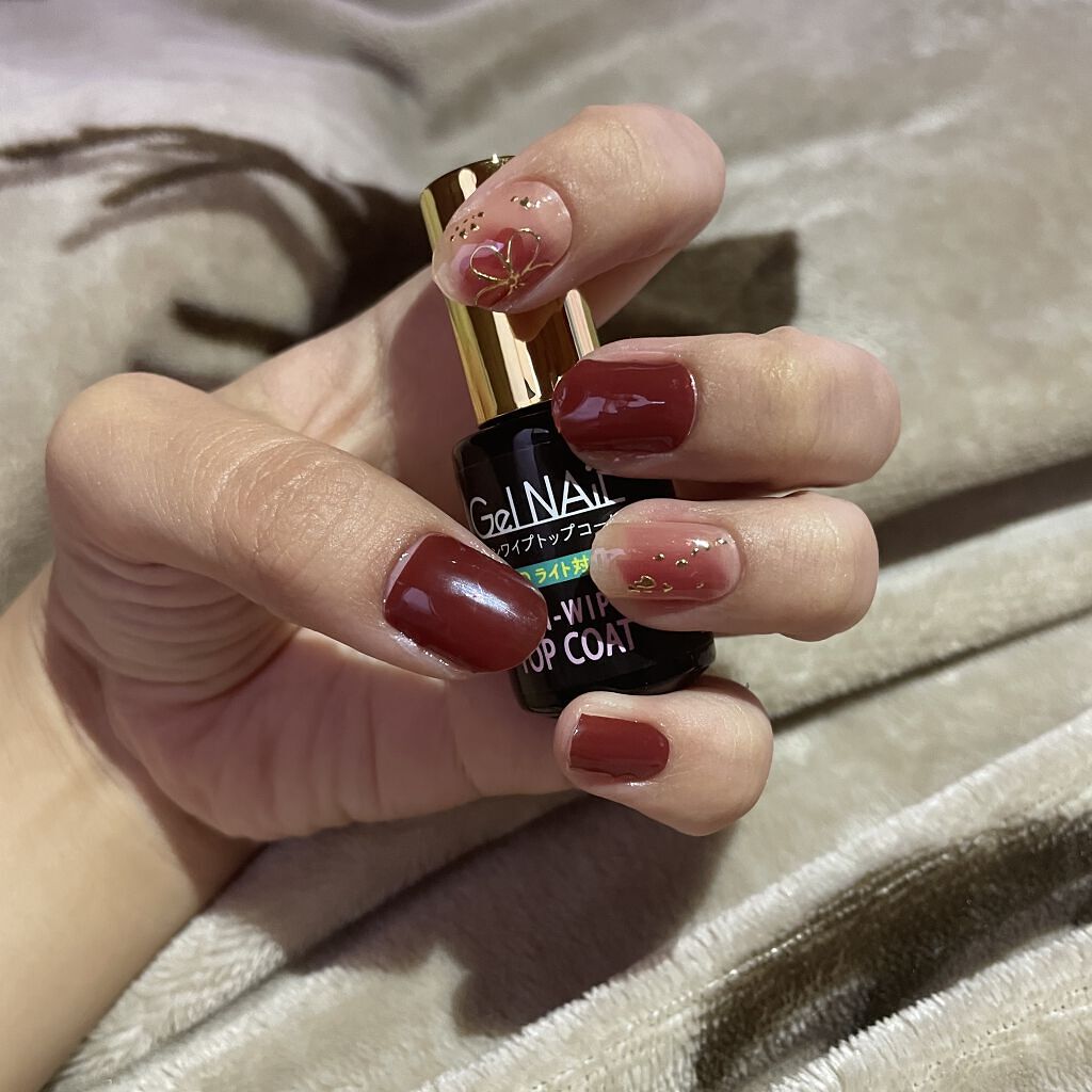 ネイルシール/Qoo10/ネイルシールを使ったクチコミ（2枚目）