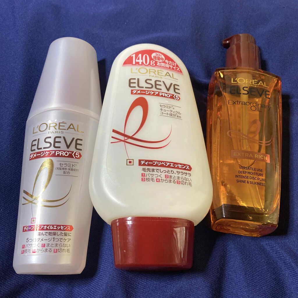 エルセーヴ ダメージケアPROEX ディープリペアエッセンス/ロレアル パリ/ヘアミルクを使ったクチコミ（1枚目）