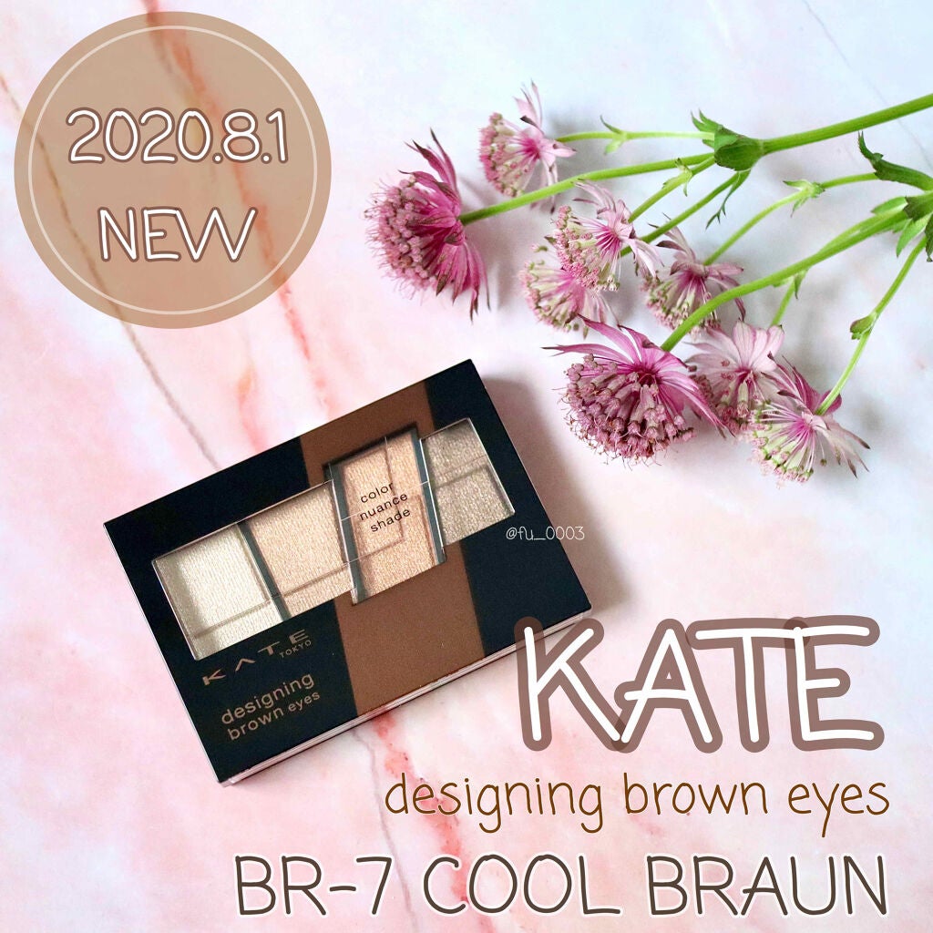 デザイニングブラウンアイズ/KATE/アイシャドウパレットを使ったクチコミ(1枚目)
