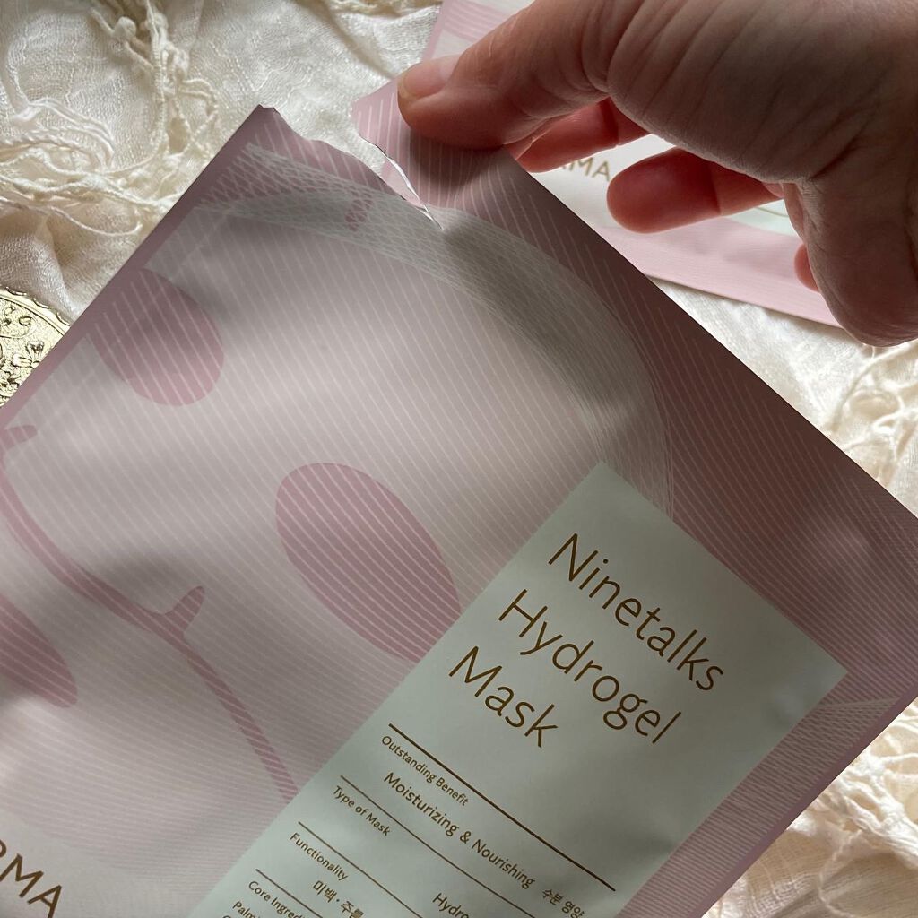 ナイントークスハイドロゲルマスクトークス/CELDERMA/シートマスク・パックを使ったクチコミ(2枚目)