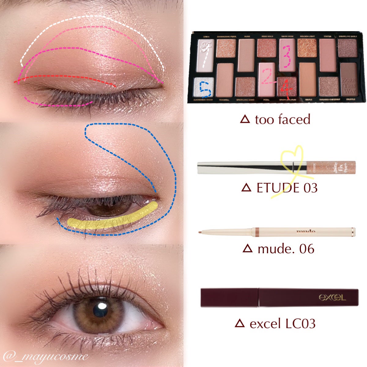 ロング&カラード ラッシュ/excel/マスカラを使ったクチコミ(2枚目)