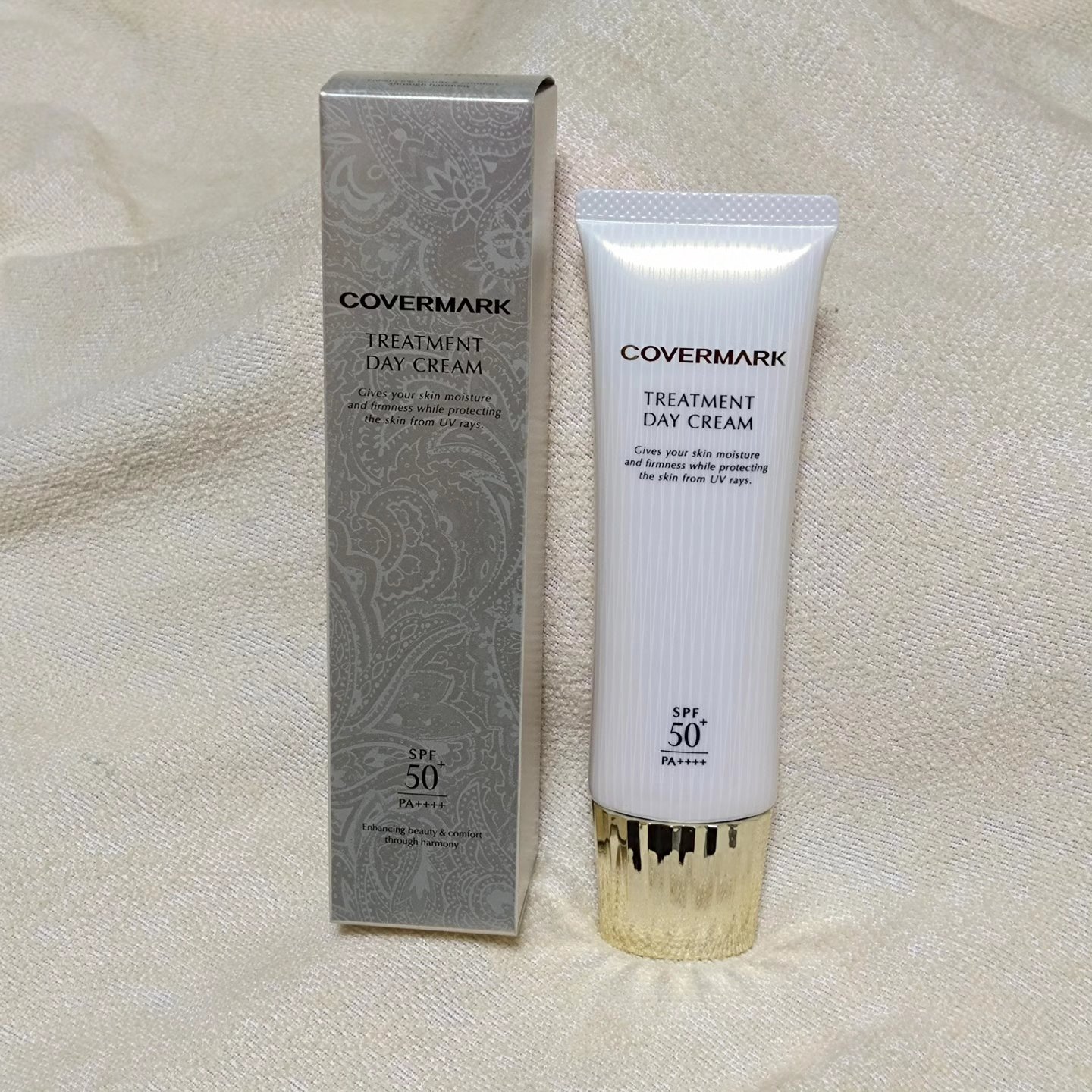 トリートメント デイ クリーム/COVERMARK/日焼け止めクリームを使ったクチコミ（1枚目）