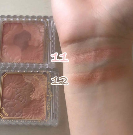 グロウフルールチークス/キャンメイク/パウダーチークを使ったクチコミ(2枚目)