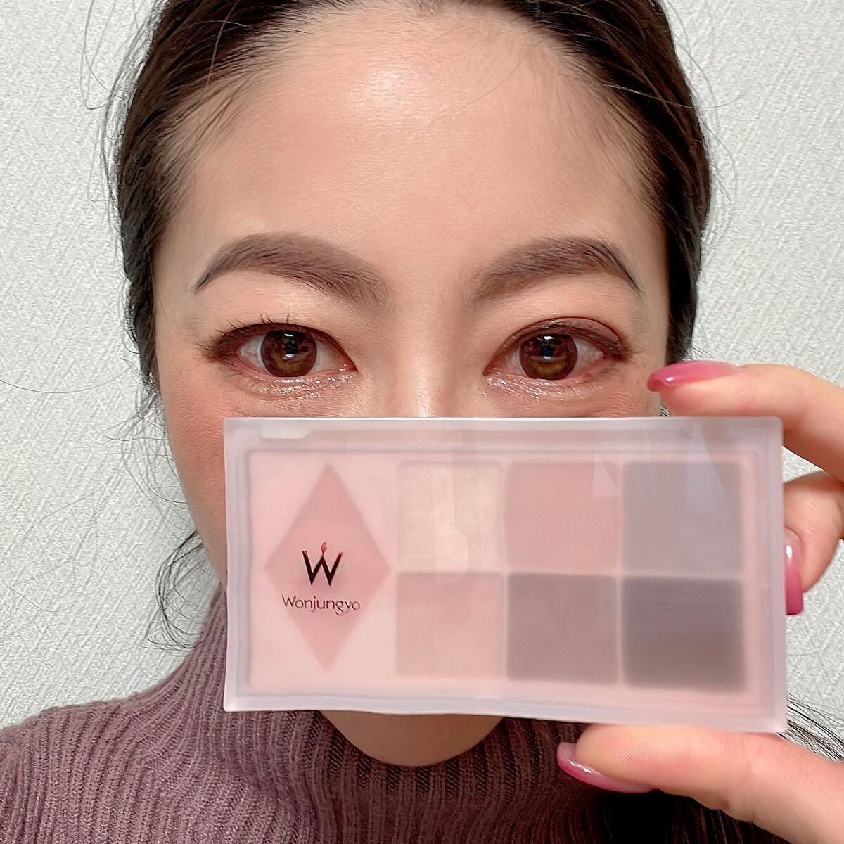 ウォンジョンヨ Ｗ デイリームードアップパレット /Wonjungyo/アイシャドウパレットを使ったクチコミ（2枚目）