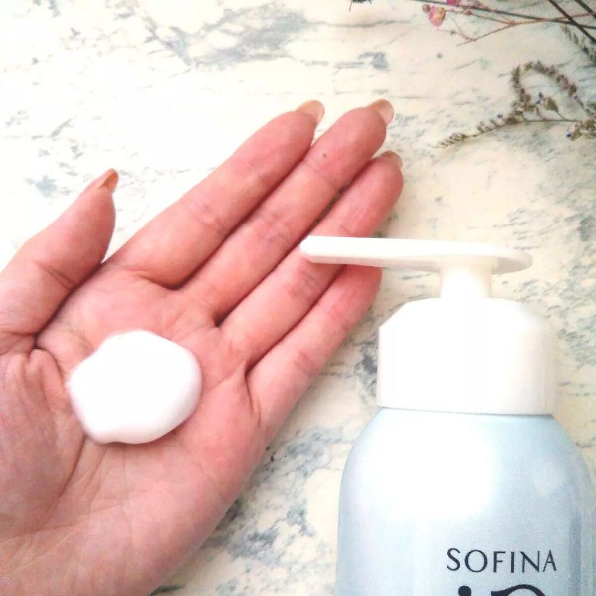 ソフィーナ iP リニュー ムース ウォッシュ/SOFINA iP/泡洗顔を使ったクチコミ（2枚目）