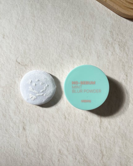 ノーセバムミントブラーパウダー /Vertty/ルースパウダーを使ったクチコミ(4枚目)
