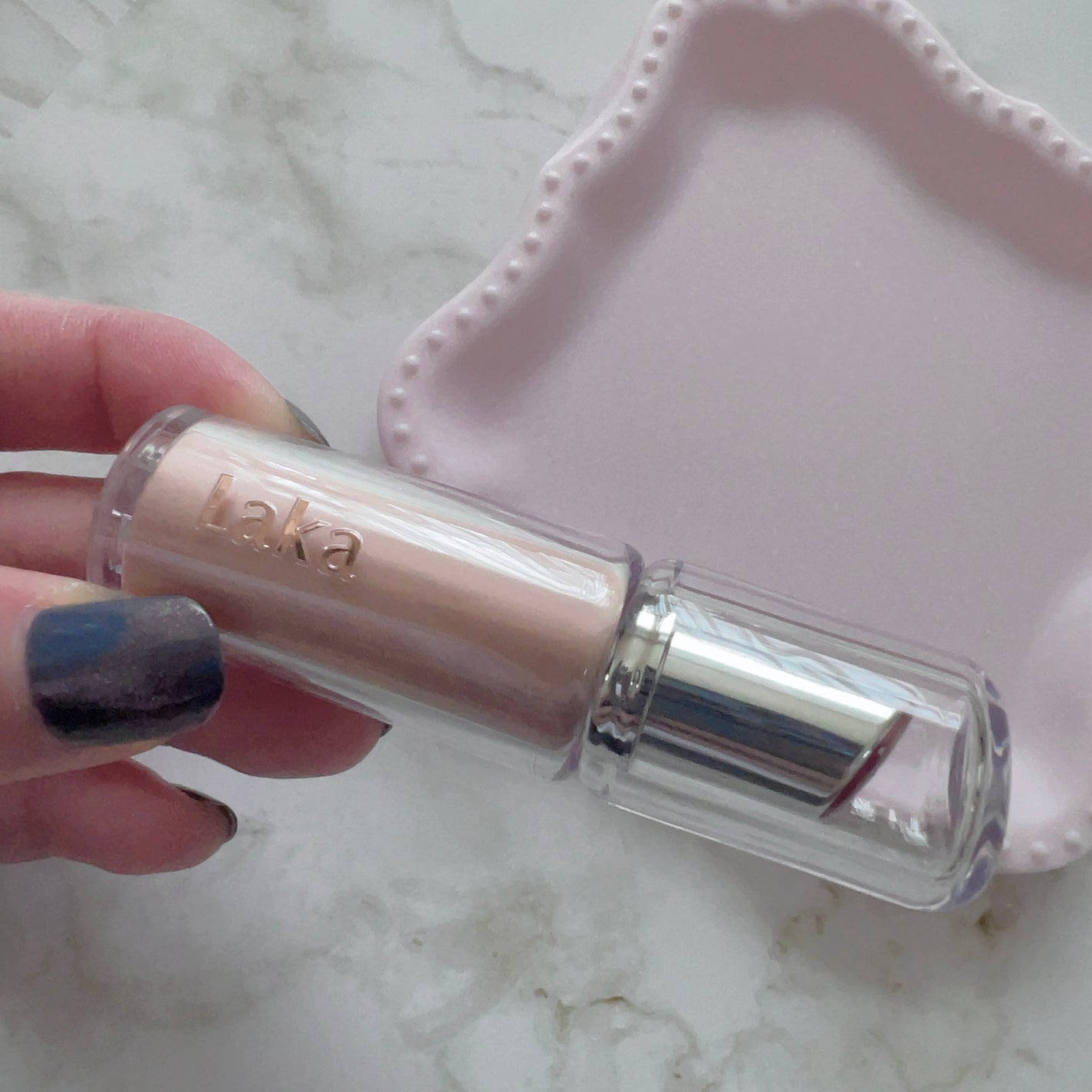 ボンディンググロウリップスティック/Laka/口紅を使ったクチコミ(6枚目)