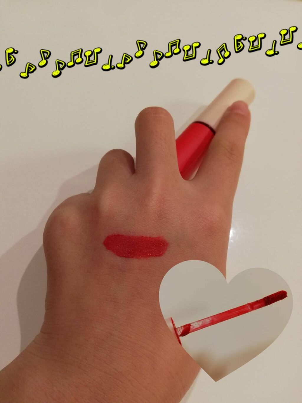 イーグリップス ベルベットフィットティント/EGLIPS/リップティントを使ったクチコミ（2枚目）