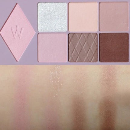 ウォンジョンヨ W デイリームードアップパレット /Wonjungyo/アイシャドウパレットを使ったクチコミ(5枚目)