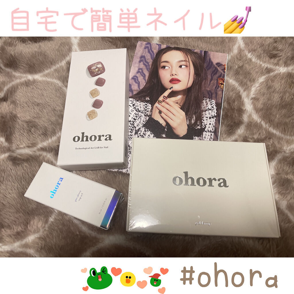 セミキュアジェルネイル（ハンド）/ohora/ネイルシールを使ったクチコミ（1枚目）