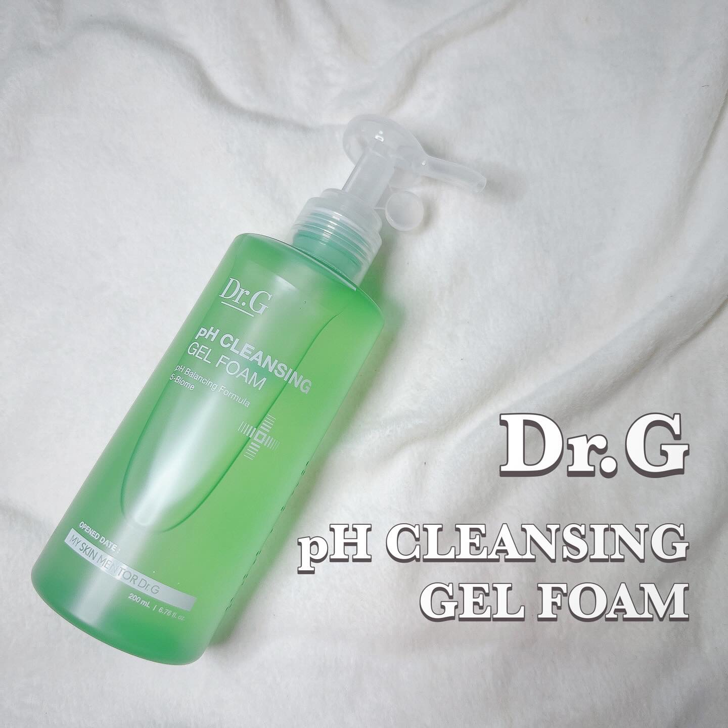 いつもご覧頂きありがとうございます♥️

本日は

Dr.G

pH CLEANSING GEL FOAM

@dr.g_official_jp

・

ドライ感なしバリア保護クレンジング！

◆濃密な弱酸性バブルの低刺激洗顔。

◆微粒子