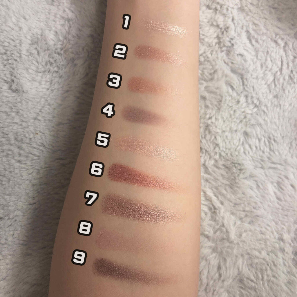 UR GLAM　BLOOMING EYE COLOR PALETTE/U R GLAM/アイシャドウパレットを使ったクチコミ（3枚目）