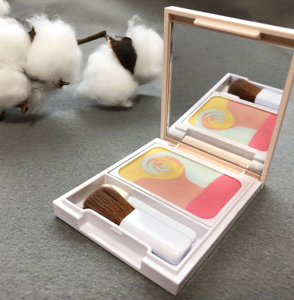 カラーブレンドパウダーコンシーラー/ディエム クルール/パウダーコンシーラーを使ったクチコミ(2枚目)