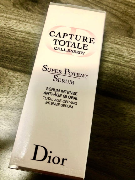 【旧】カプチュール トータル セル ENGY スーパー セラム/Dior/美容液を使ったクチコミ(1枚目)