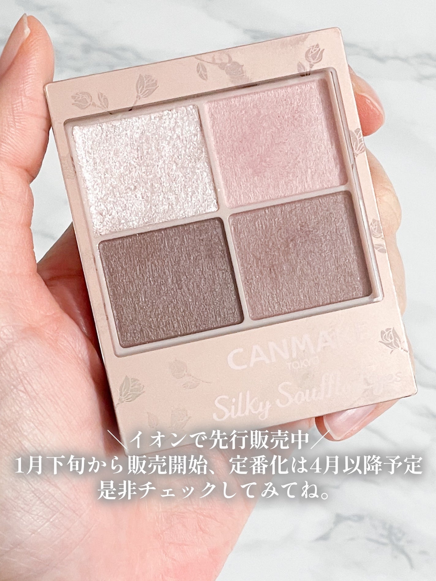 シルキースフレアイズ(マットタイプ)/キャンメイク/アイシャドウパレットを使ったクチコミ(6枚目)