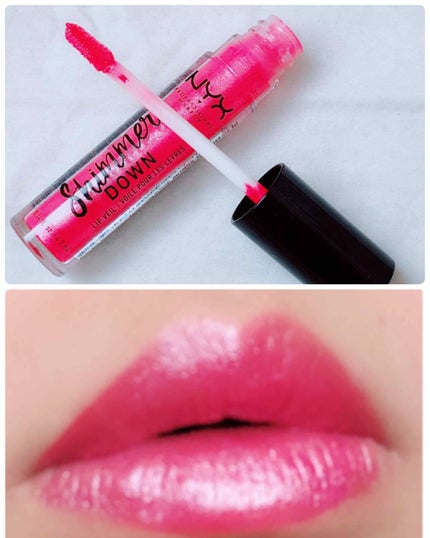 シマーダウンリップグロス/NYX Professional Makeup/リップグロスを使ったクチコミ(1枚目)