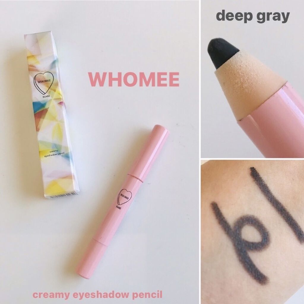 クリーミーアイシャドウペンシル/WHOMEE/スティックアイシャドウを使ったクチコミ（1枚目）