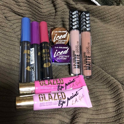 ICED PIGMENT POWDER/L.A.COLORS/アイシャドウパレットを使ったクチコミ(1枚目)