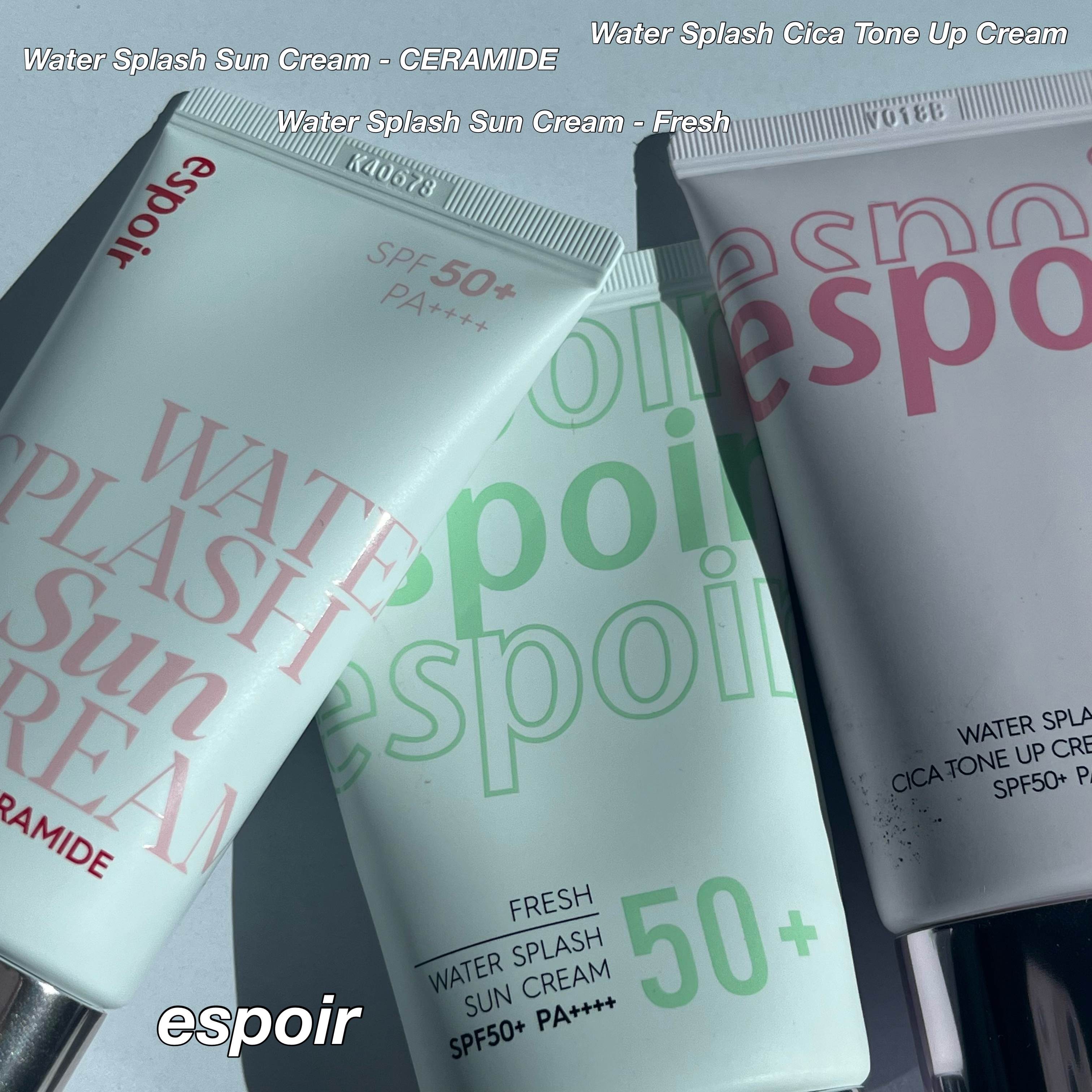 ウォータースプラッシュシカトーンアップクリーム/espoir/化粧下地を使ったクチコミ（1枚目）