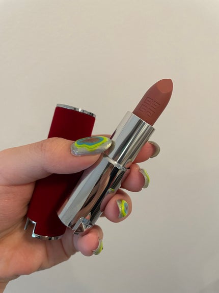 ルージュ・ジバンシイ・ベルベット/GIVENCHY/口紅を使ったクチコミ(3枚目)