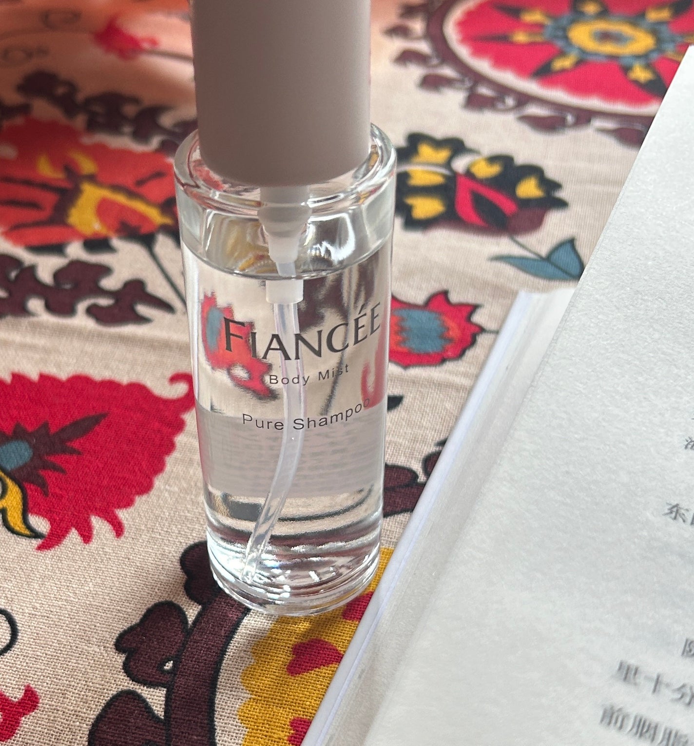 ボディミスト ピュアシャンプーの香り【パッケージリニューアル】/フィアンセ/香水(レディース)を使ったクチコミ(1枚目)