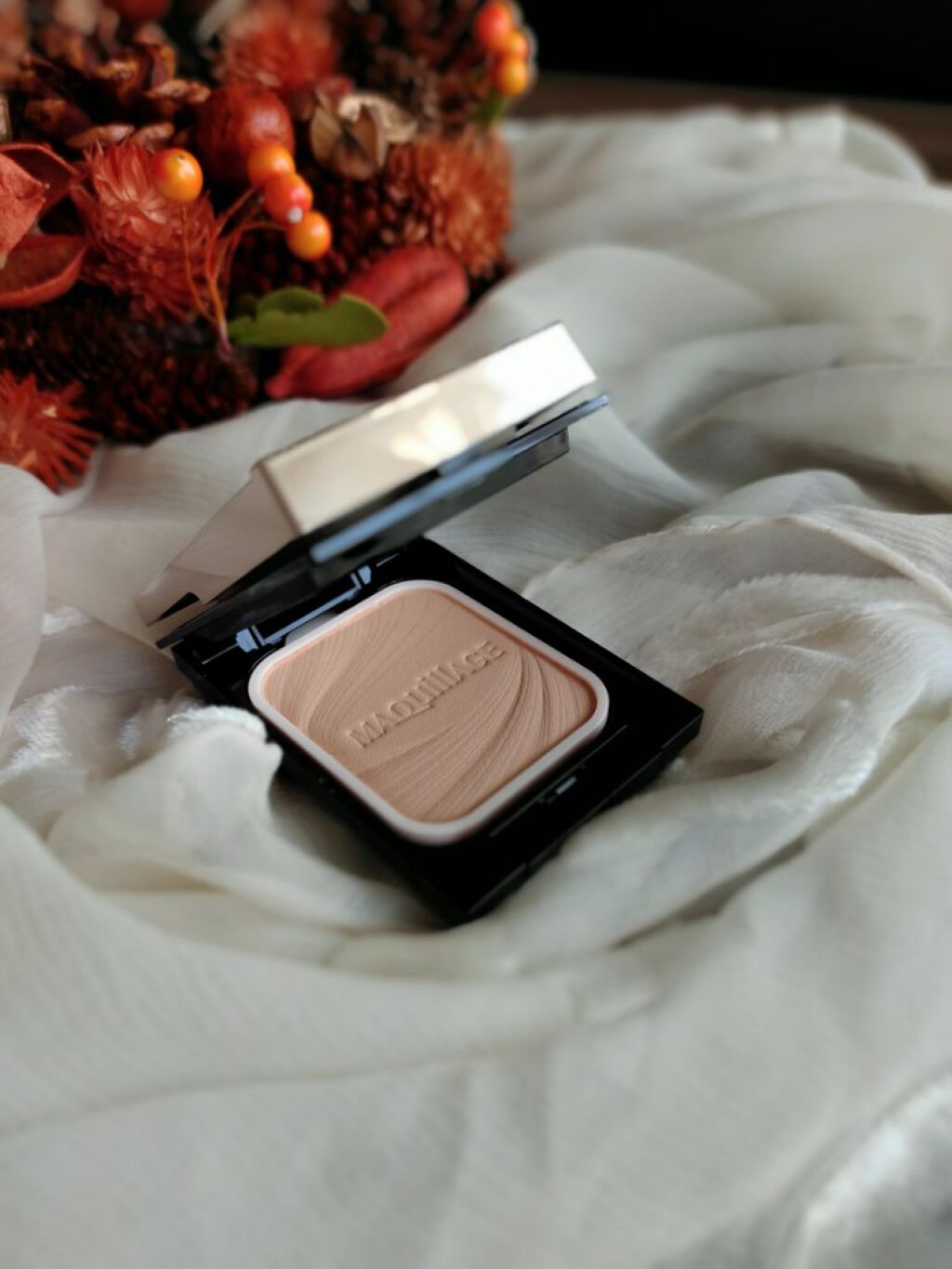 ドラマティックパウダリー EX/マキアージュ/パウダーファンデーションを使ったクチコミ（1枚目）