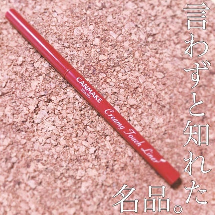 クリーミータッチライナー/キャンメイク/ジェルアイライナーを使ったクチコミ(1枚目)