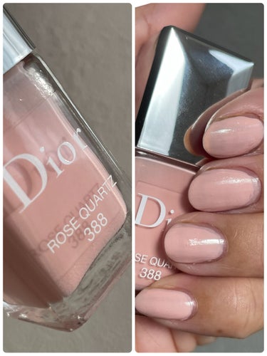 ディオール ヴェルニ 388 ローズ クオーツ (スプリング コレクション2022数量限定色)（生産終了）/Dior/マニキュアを使ったクチコミ（2枚目）