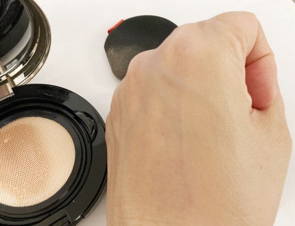 ドラマティックジェリーコンパクト/マキアージュ/クッションファンデーションを使ったクチコミ(2枚目)